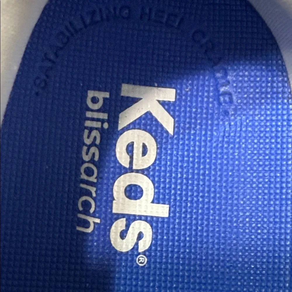 Keds Cream Lace-Up lightweight blissarch textile Sneakers Size 7W